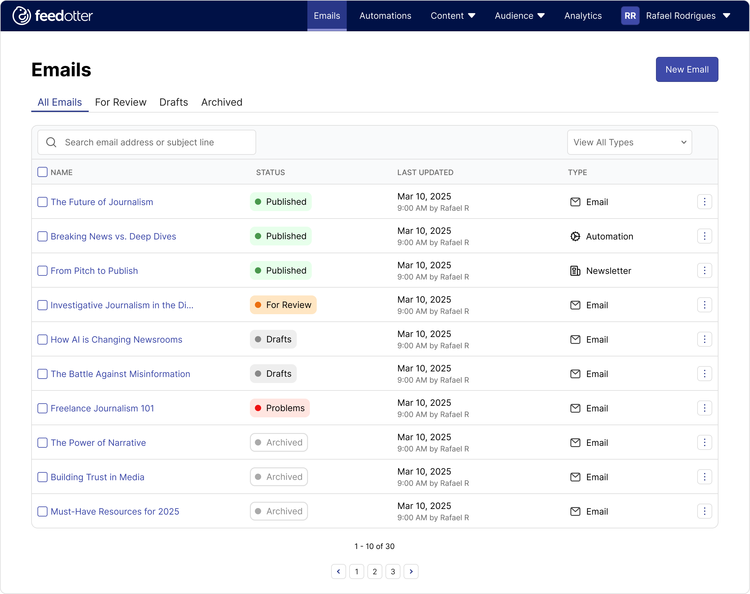 Email Production for Publishers screenshot 1